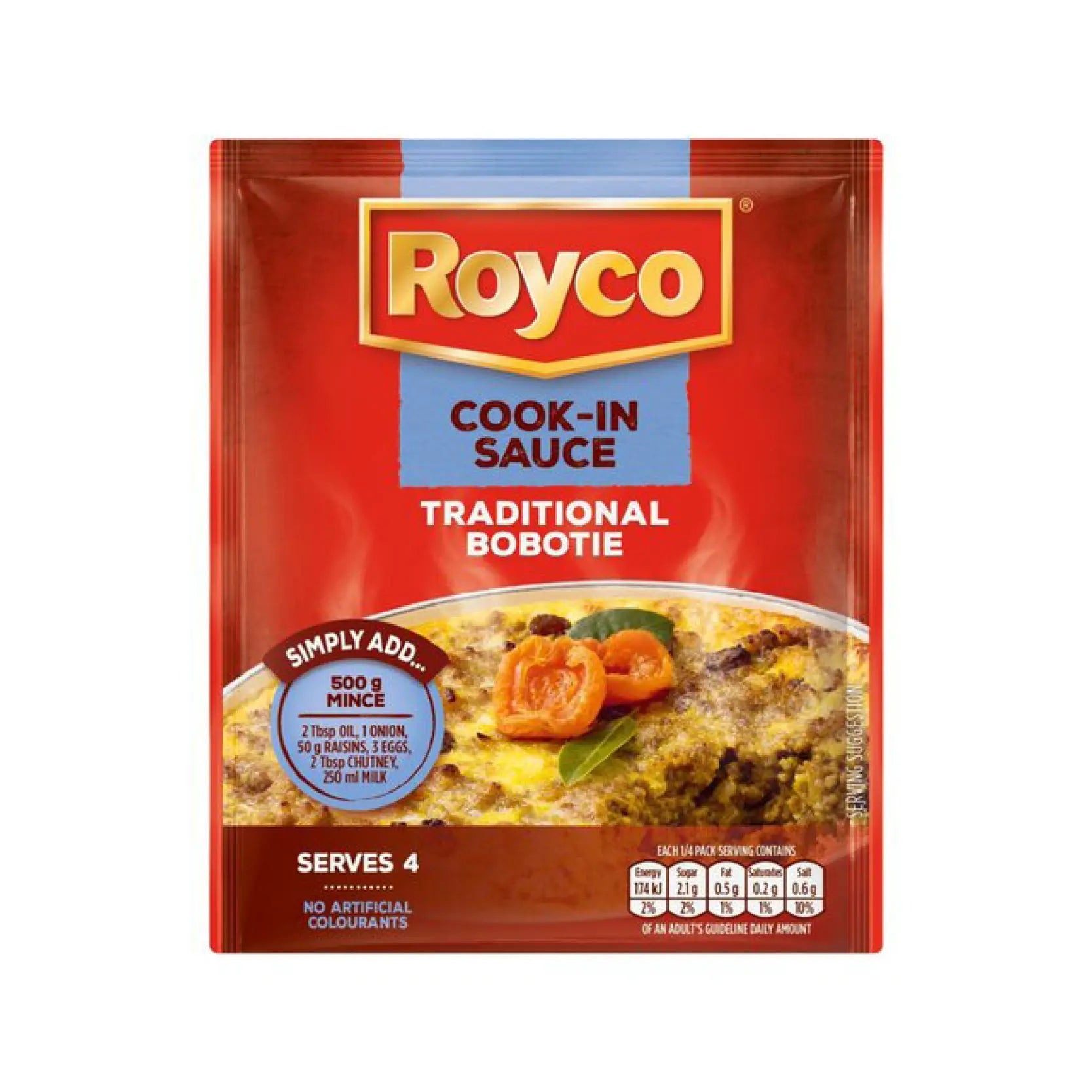 Royco Traditional Bobotie Cook In Sauce 50g