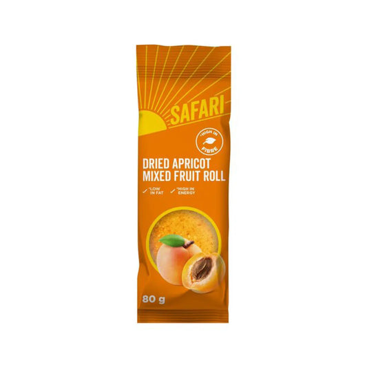 Safari Dried Apricot Fruit Roll 80g