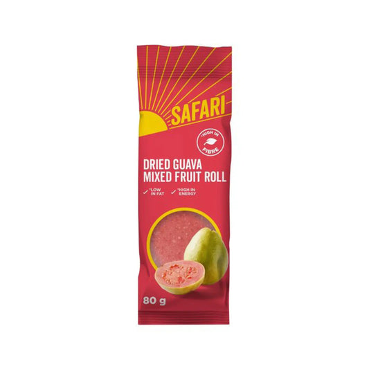 Safari Dried Guava Fruit Roll 80g