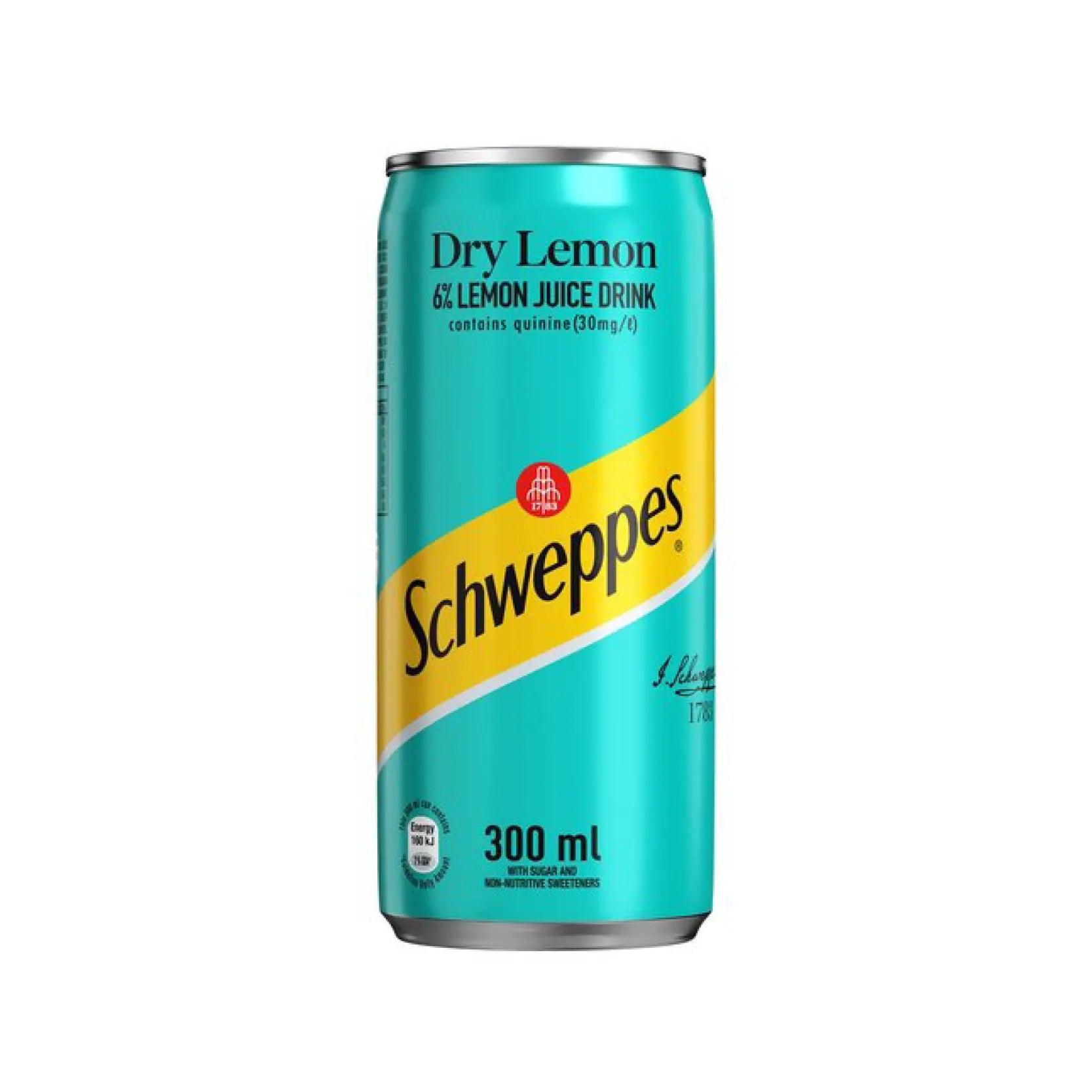 Schweppes Dry Lemon 300ml Can