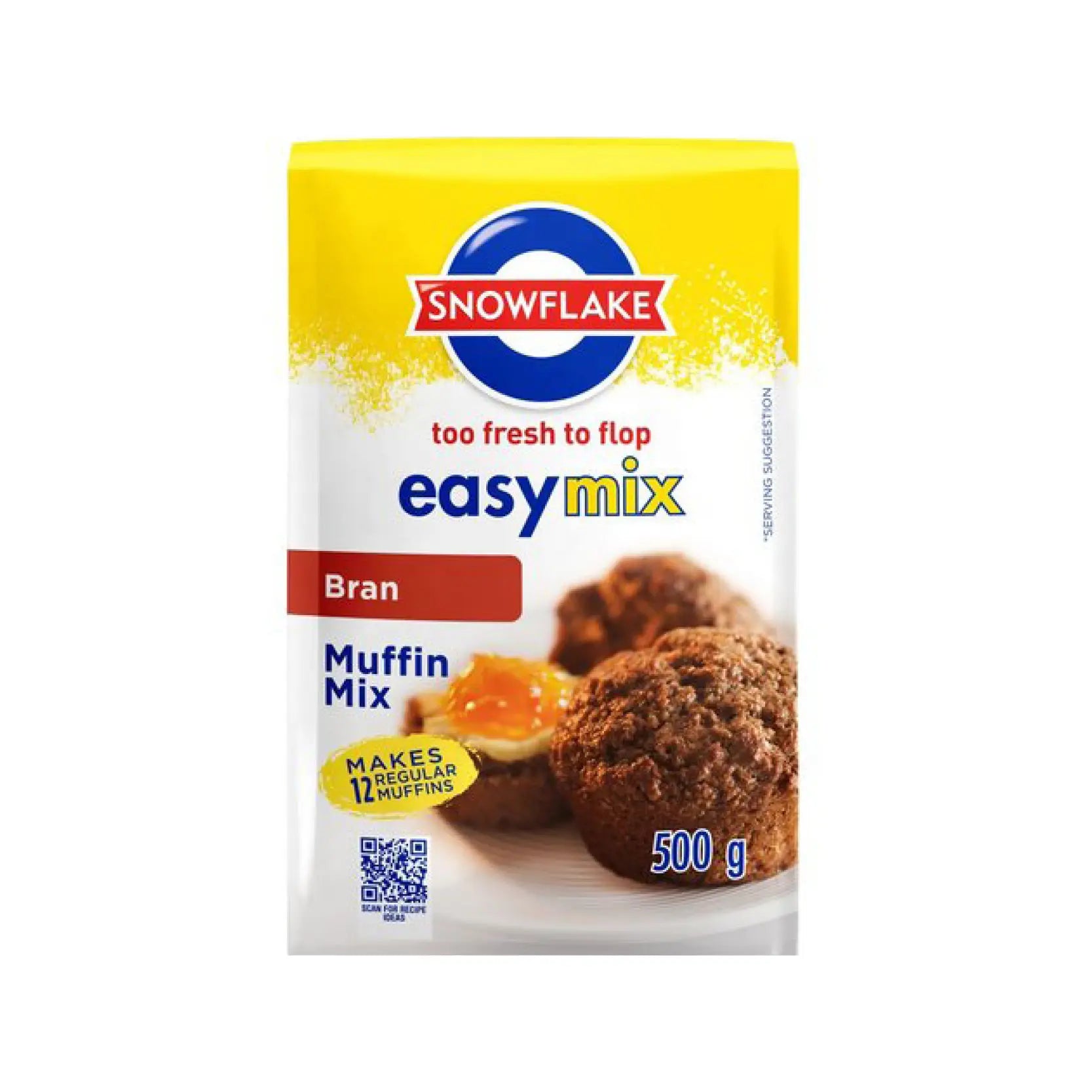 Snowflake Easy Mix Bran Muffin Mix 500g