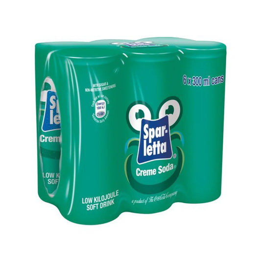 Sparletta Creme Soda 300ml x 6