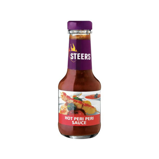 Steers Hot Peri Peri Sauce 375ml