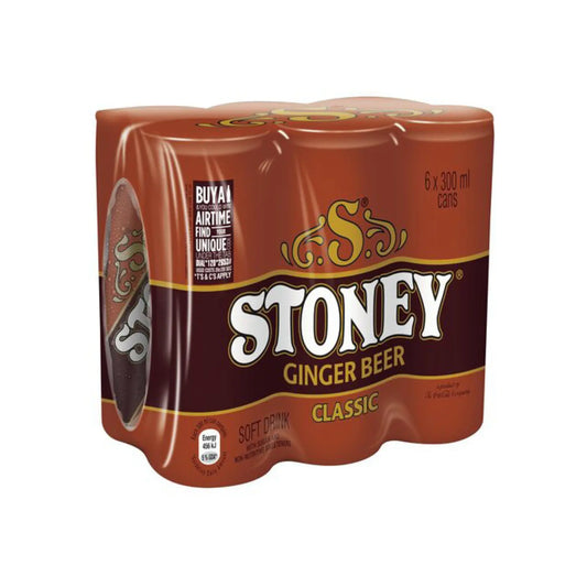 Stoney Ginger Beer 300ml x 6