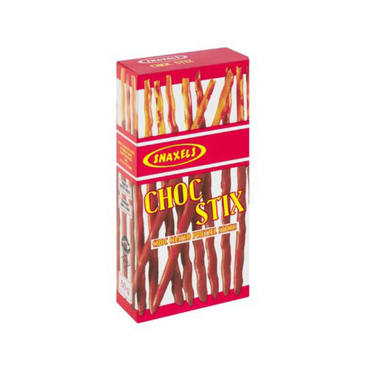 Snaxels Chocolate Covered Pretzels Stix 50g