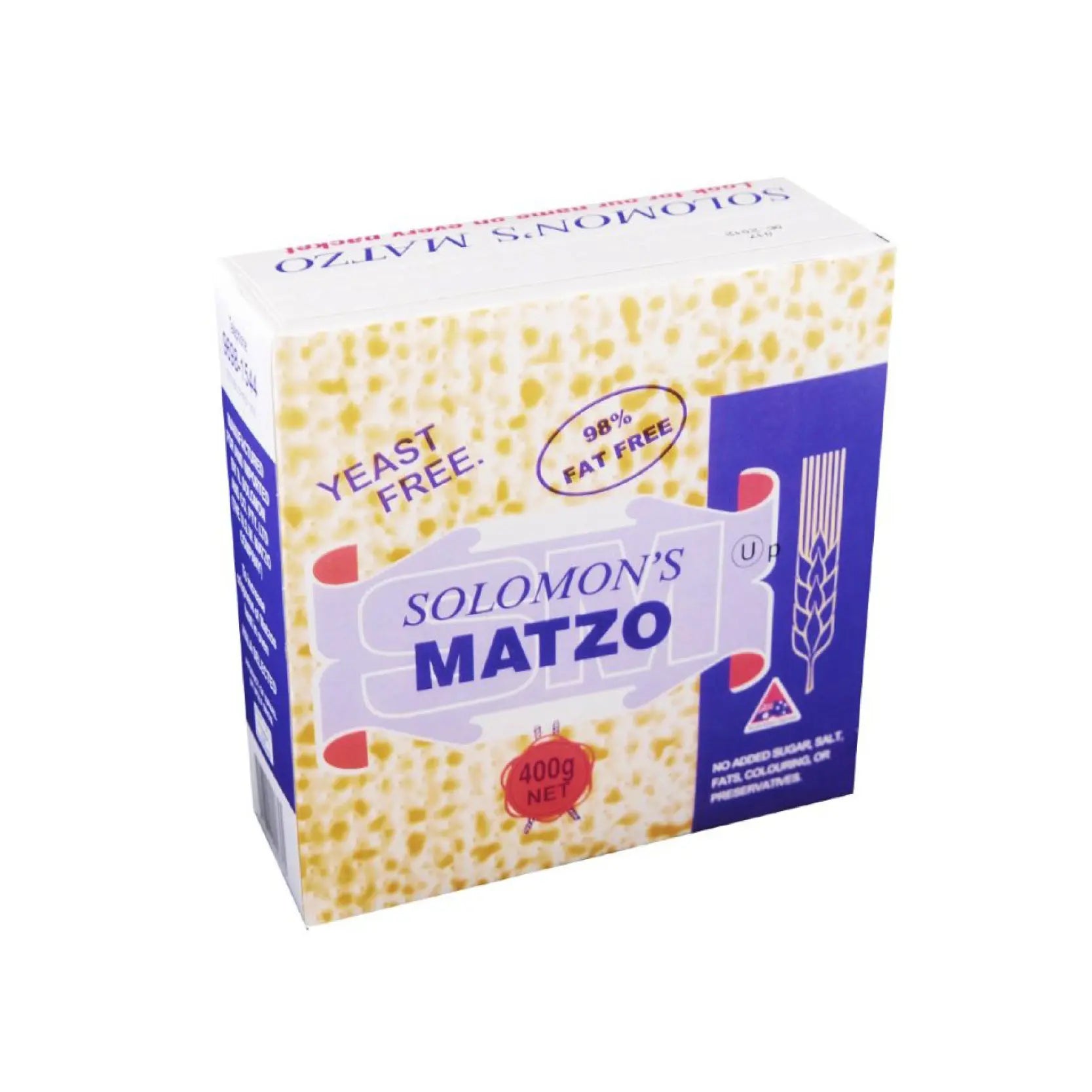 Solomon's Matzo 400g