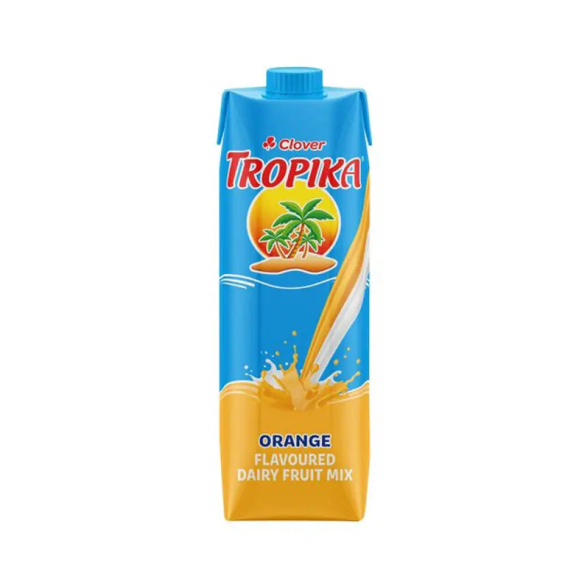 Clover Tropika Long Life Orange Dairy Fruit Mix 1l
