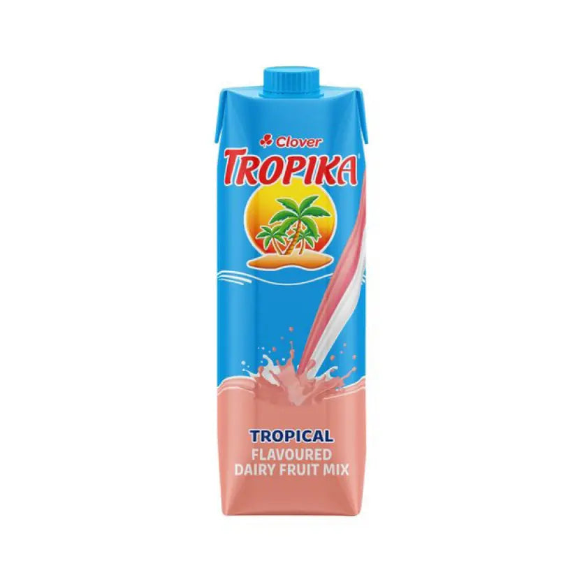 Clover Tropika Long Life Tropical Dairy Fruit Mix 1l