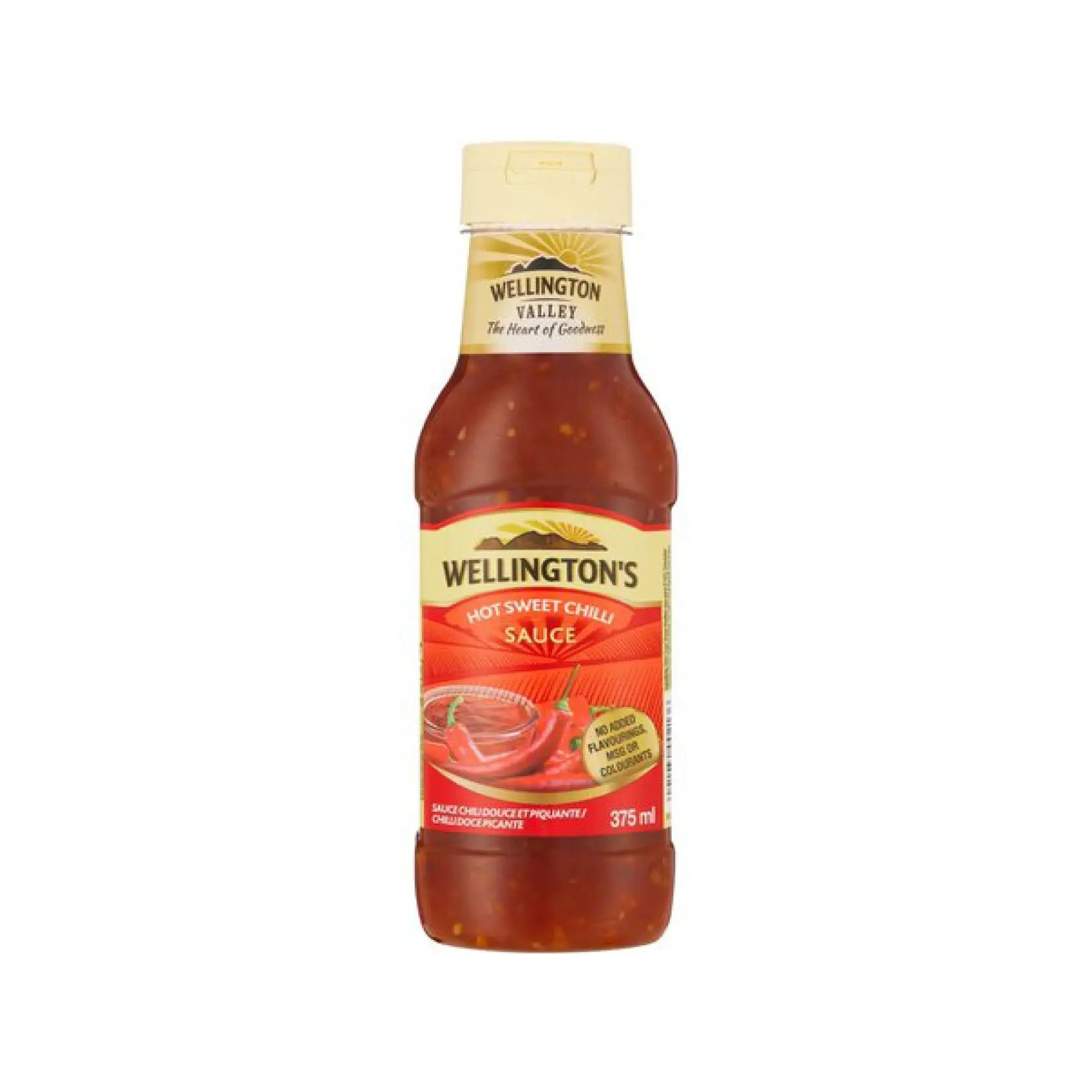 Wellington's Sweet Chilli Sauce Hot 375ml