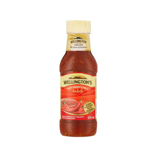 Wellington's Sweet Chilli Sauce Hot 375ml