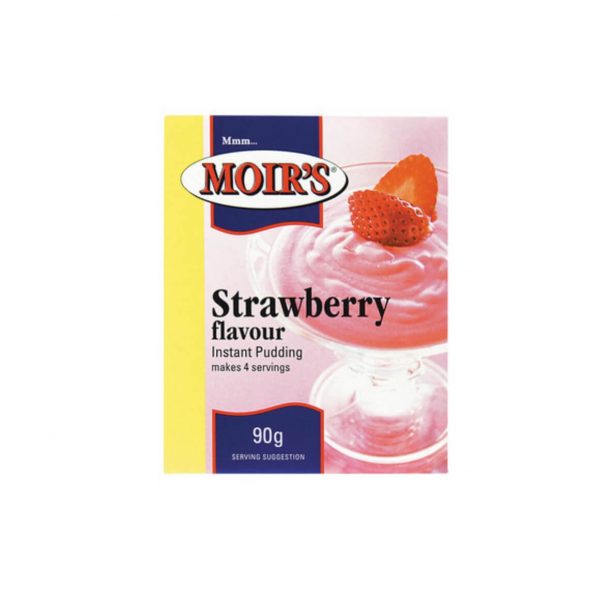 Moirs Pudding Strawberry 6001325110140 front