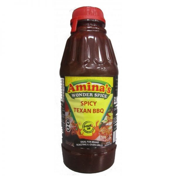 amina spicy texan bbq marinade 500ml